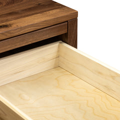 Executive Mid Century Modern Walnut Desk