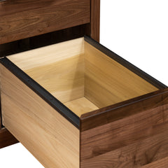 Executive Mid Century Modern Walnut Desk