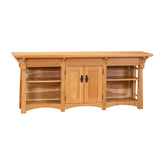 Mission Tower Credenza Desk