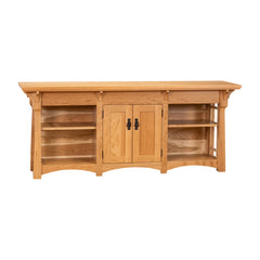 Mission Tower Credenza Desk
