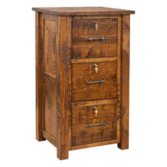24" Settlers Three-Drawer File Cabinet