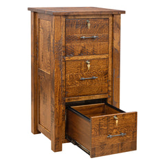 24" Settlers Three-Drawer File Cabinet
