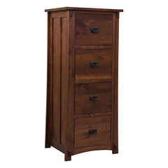 Character Walnut Dutch File Cabinet