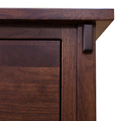 Character Walnut Dutch File Cabinet