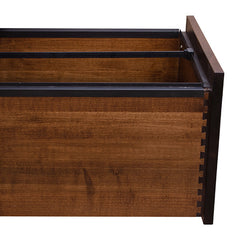 Character Walnut Dutch File Cabinet