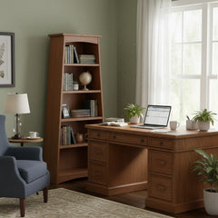 30" x 66" Amish Ladder Style Bookcase