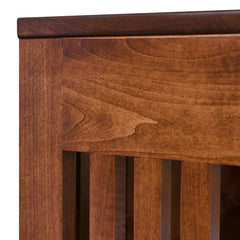 48" x 36" Spindle Bookcase - Brown Maple