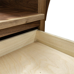 Mission Bar with Wine Storage