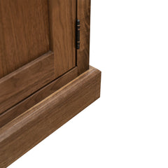 Mission Bar with Wine Storage