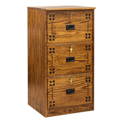 Mission 3-Drawer File Cabinet