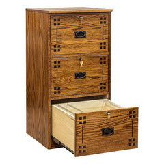Mission 3-Drawer File Cabinet