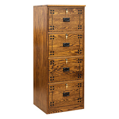 Mission 4-Drawer File Cabinet
