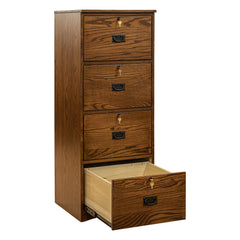 Mission 4-Drawer File Cabinet