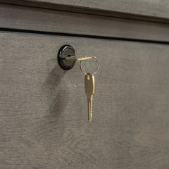 Mission 4-Drawer Brown Maple File Cabinet