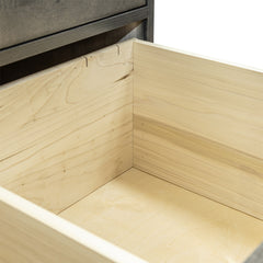 Mission 4-Drawer Brown Maple File Cabinet