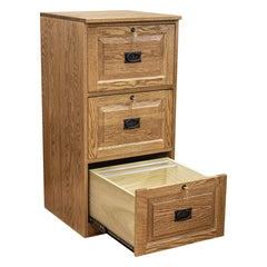 Traditional 3-Drawer File Cabinet