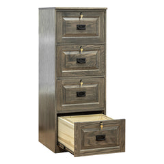 Traditional 4-Drawer File Cabinet