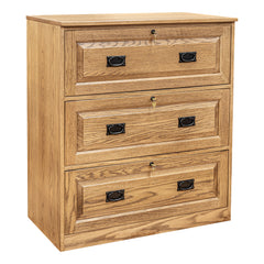 Traditional 3-Drawer Lateral File Cabinet