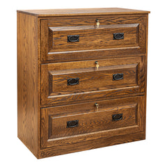 Traditional 3-Drawer Lateral File Cabinet