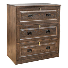 Traditional 3-Drawer Lateral File Cabinet