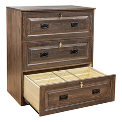 Traditional 3-Drawer Lateral File Cabinet