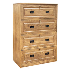 Traditional 4-Drawer Lateral File Cabinet