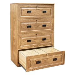 Traditional 4-Drawer Lateral File Cabinet