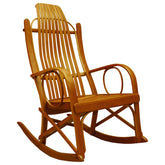 Amish Bent Rocker, Cherry