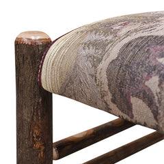 Amish Hickory Ottoman