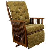 Amish Swiveling Rocker and Recliner Combo
