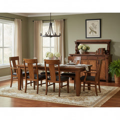 Roycroft Style Server W/Mirror