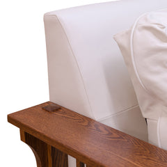 Mission Spindle Love Seat