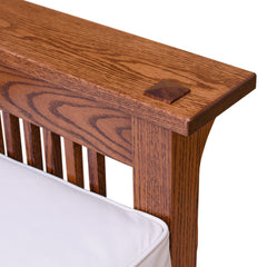 Mission Spindle Love Seat