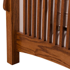 Mission Spindle Love Seat