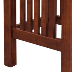 Mission Saddle Seat Stool - Cherry