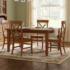 Single " x " Back Side Chair