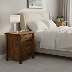 Smith 3 Drawer Nightstand