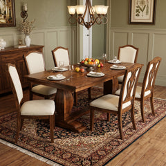 St. Clair Double Pedestal Table
