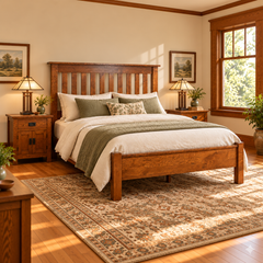 Mission Slat Queen Bed