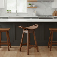 Swivel Saddle Stool