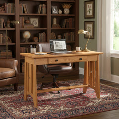 Tempe 1 - Drawer Desk - Natural