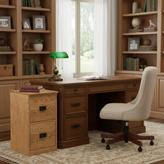 Traditional 2-Drawer File Cabinet