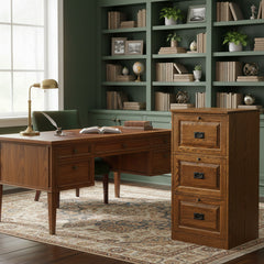 Traditional 3-Drawer File Cabinet