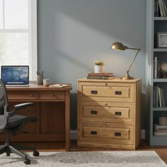 Traditional 3-Drawer Lateral File Cabinet