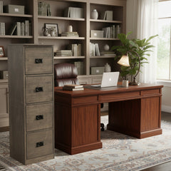 Traditional 4-Drawer File Cabinet