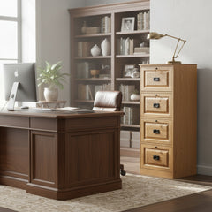 Traditional 4-Drawer File Cabinet