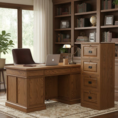 Traditional 4-Drawer File Cabinet