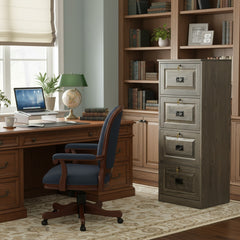 Traditional 4-Drawer File Cabinet