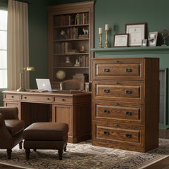 Traditional 4-Drawer Lateral File Cabinet