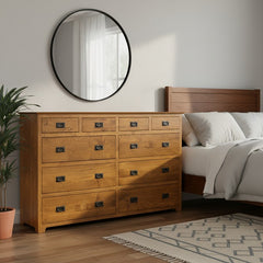 Yancy Cobler 10 Drawer Dresser